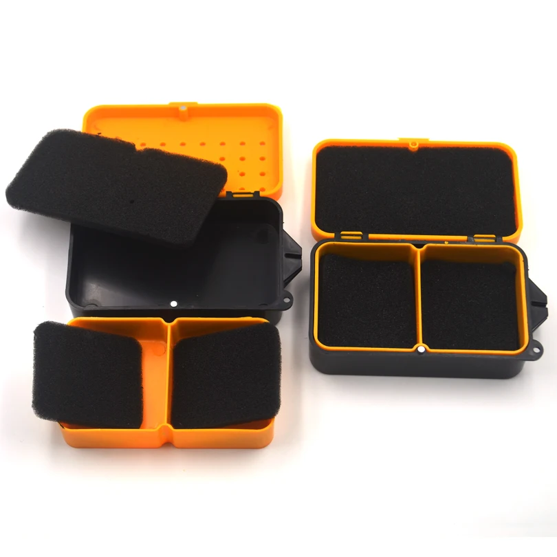 MNFT 1PCS Portable Fishing Alive Lures and Baits Box Blood Earthworm Lure Storage Boxes 10*6*3.3cm