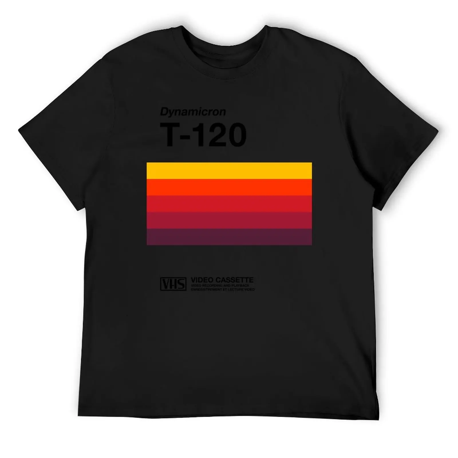 

VHS cassette, case T-120 - retrowave poster, retrowave art T-Shirt vintage graphic tee Funny t-shirt workout shirts for men