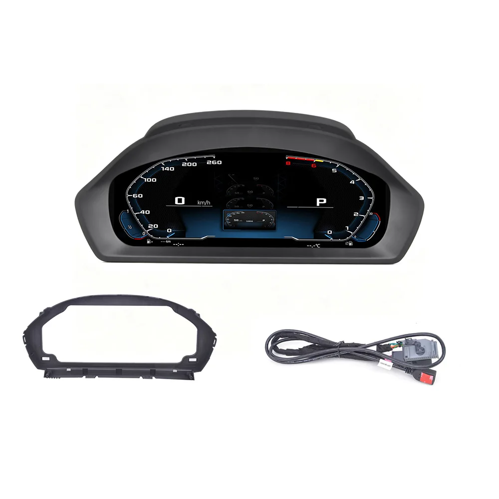 F30 F31 F35 F34 F32 F33 F36 Digital Cluster Dashboard Instruments Wireless CarPlay No Breaking Plug and Play Keep OEM Functions