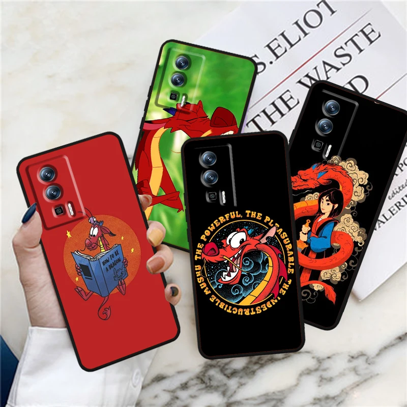 Cool Manga Mulan Hero For Xiaomi Redmi 9A 9C 9AT 10C 9 9T 10 12C 13C A3 12 K60 A1 K50 K40 5G Black Back Phone Case