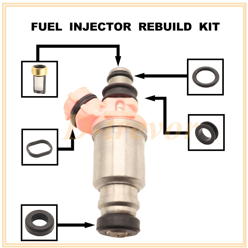 Fuel injector nozzle repair kit for Toyota LandCruiser Lexus 96-98 LX450 23250-74080 23209-74080