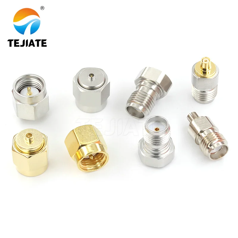 1PCS SMA to IPEX adapter test IPX, a third or fourth generation copper stainless steel JK male and female RF coaxial connector