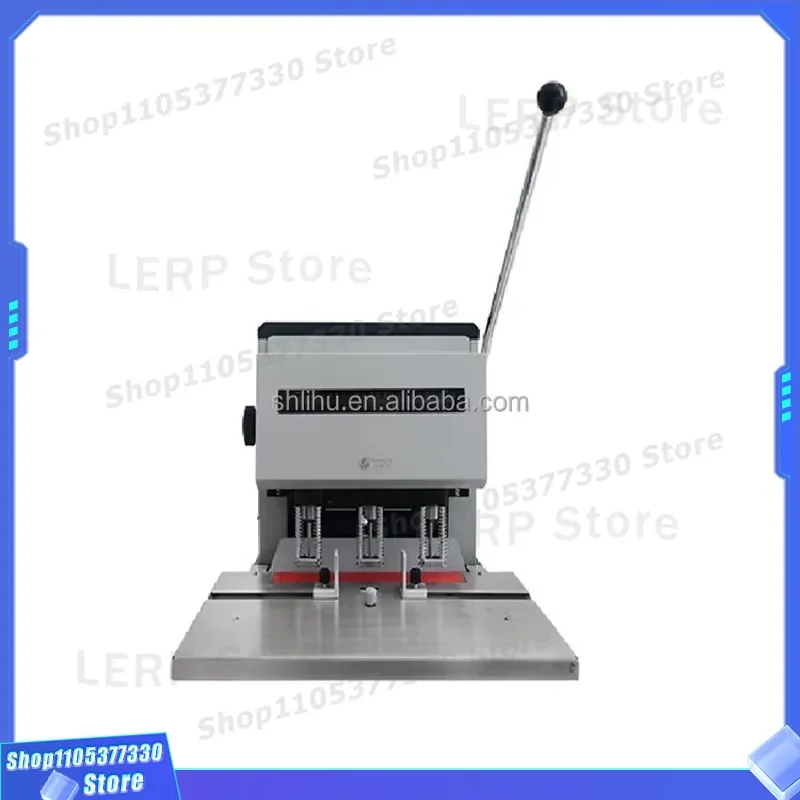 Electric Desktop Two Hole Paper Puncher Double Head Drilling Machine for Office School Stationery Binder Organizer Tool