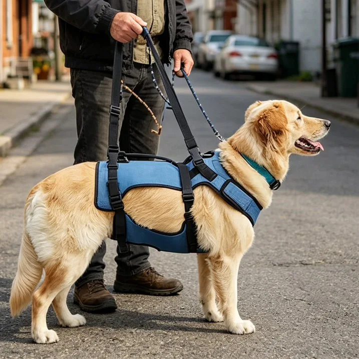 Dog Assisted Rehabilitation for Disabled Dogs Helping Elderly with Camisoles Travel with Limbs Before After Dogs Accessories