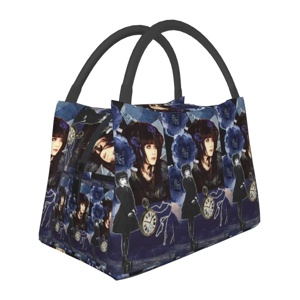 Malice Mizer Visual Kei Japanese Rock Band Gothic Insulated Lunch Bag for School Picnic Storage Food Boxes Thermal Lunch Box