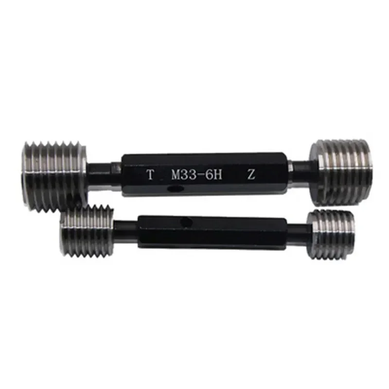 M32 / M35 / M36 / M39x4 6H Thread Plug Gauge Metric Plain Screw Threading Plug Gauge Go And Nogo Screw Gage