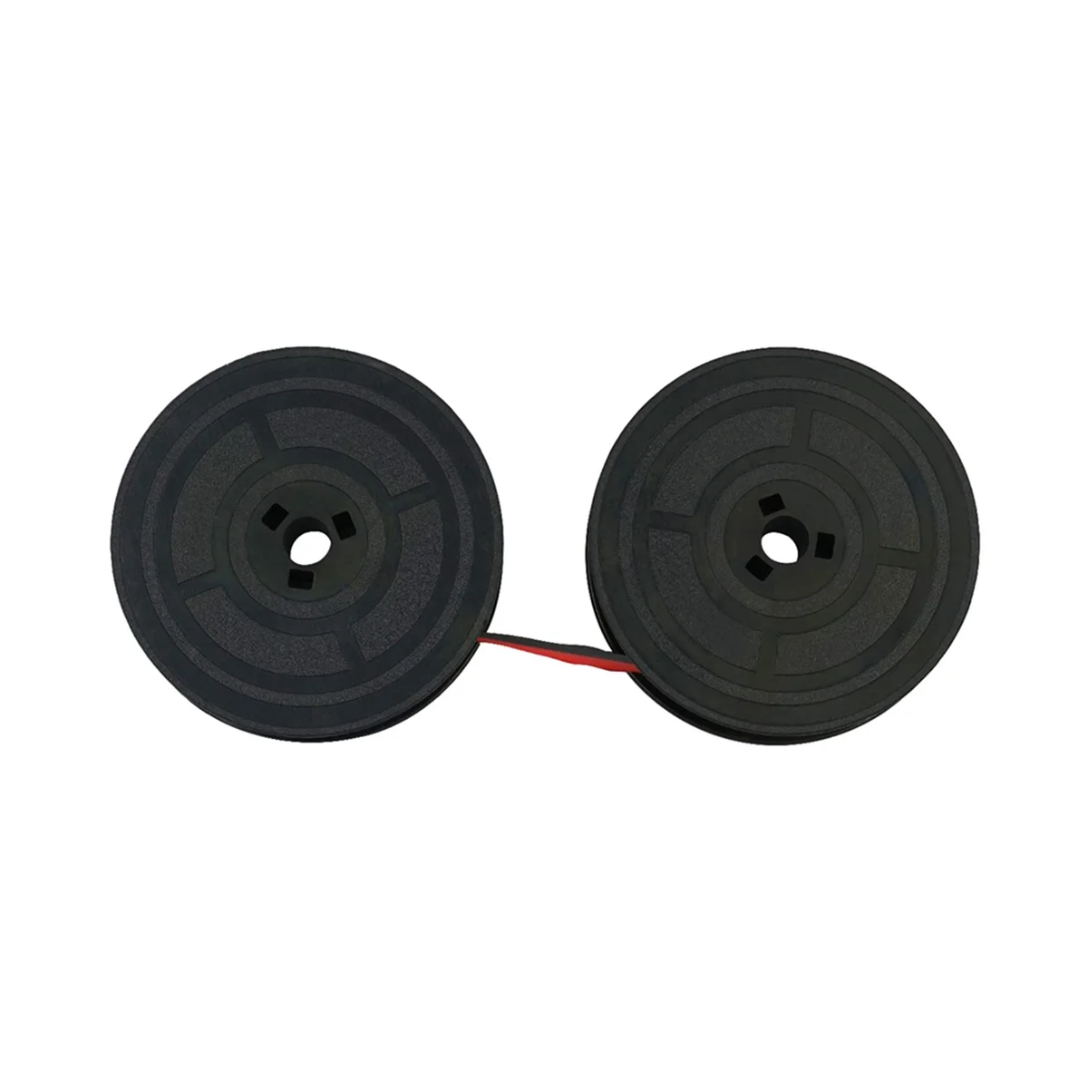 1 Uds. Cinta para máquina de escribir GR4, cinta para máquina de escribir, carrete doble de repuesto para máquina de escribir Olivetti Lettera (negro y rojo)