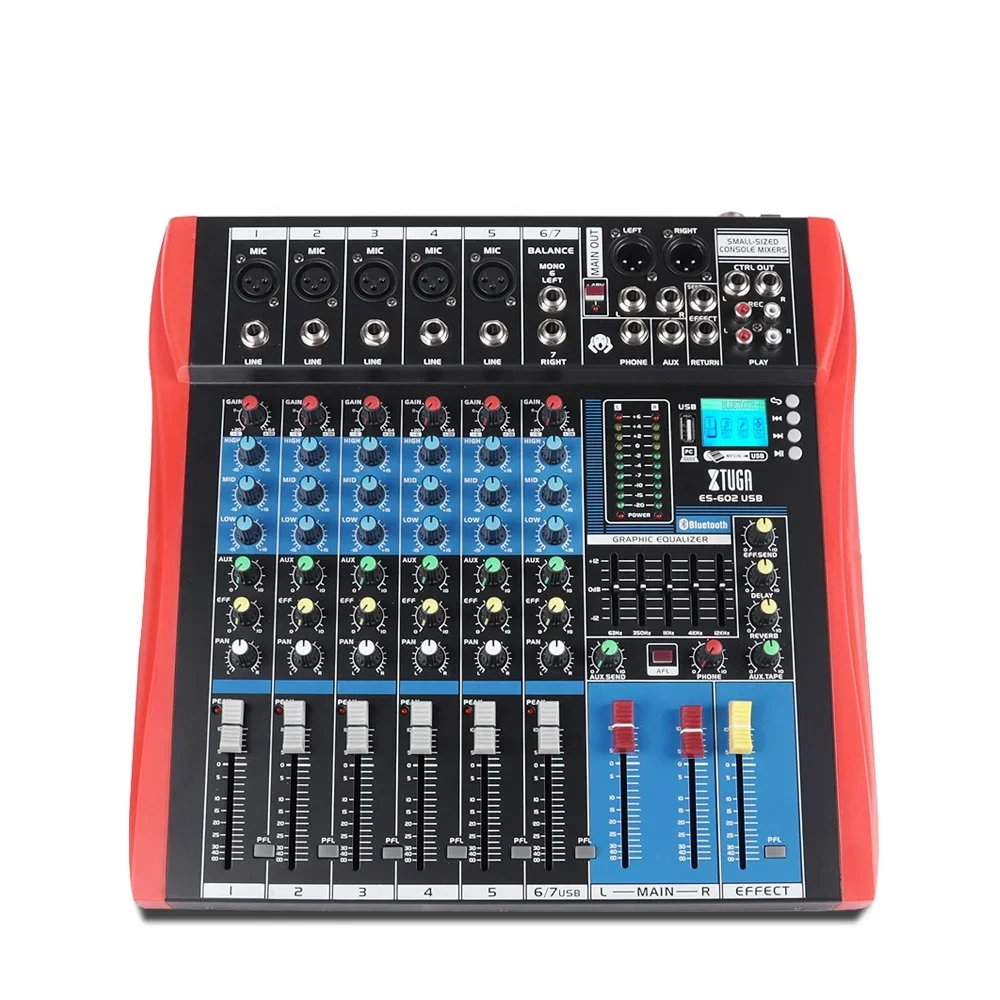 Low Price Digital  Profesional De Audio Mixer Console For Music