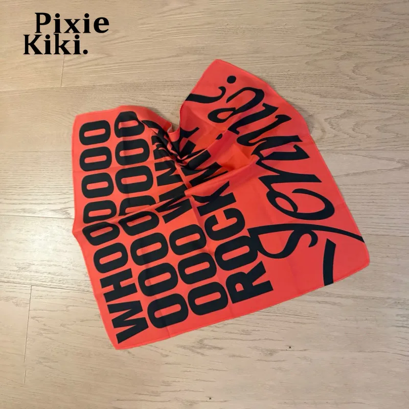 PixieKiki المرأة تانك القمم جيني رسالة منقوشة طباعة أكمام الجرافيك تيز موضة 2025 مهرجان الخريف الزي P71-BE14