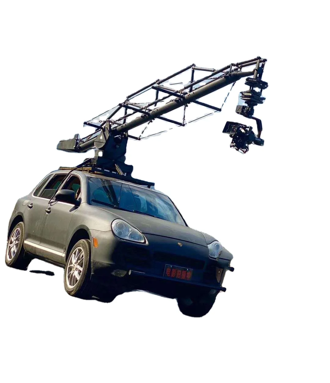 IDEAL Camera Crane Installed on Cars With Stabilized Head jib camera crane for sale Vehicle camera crane on car