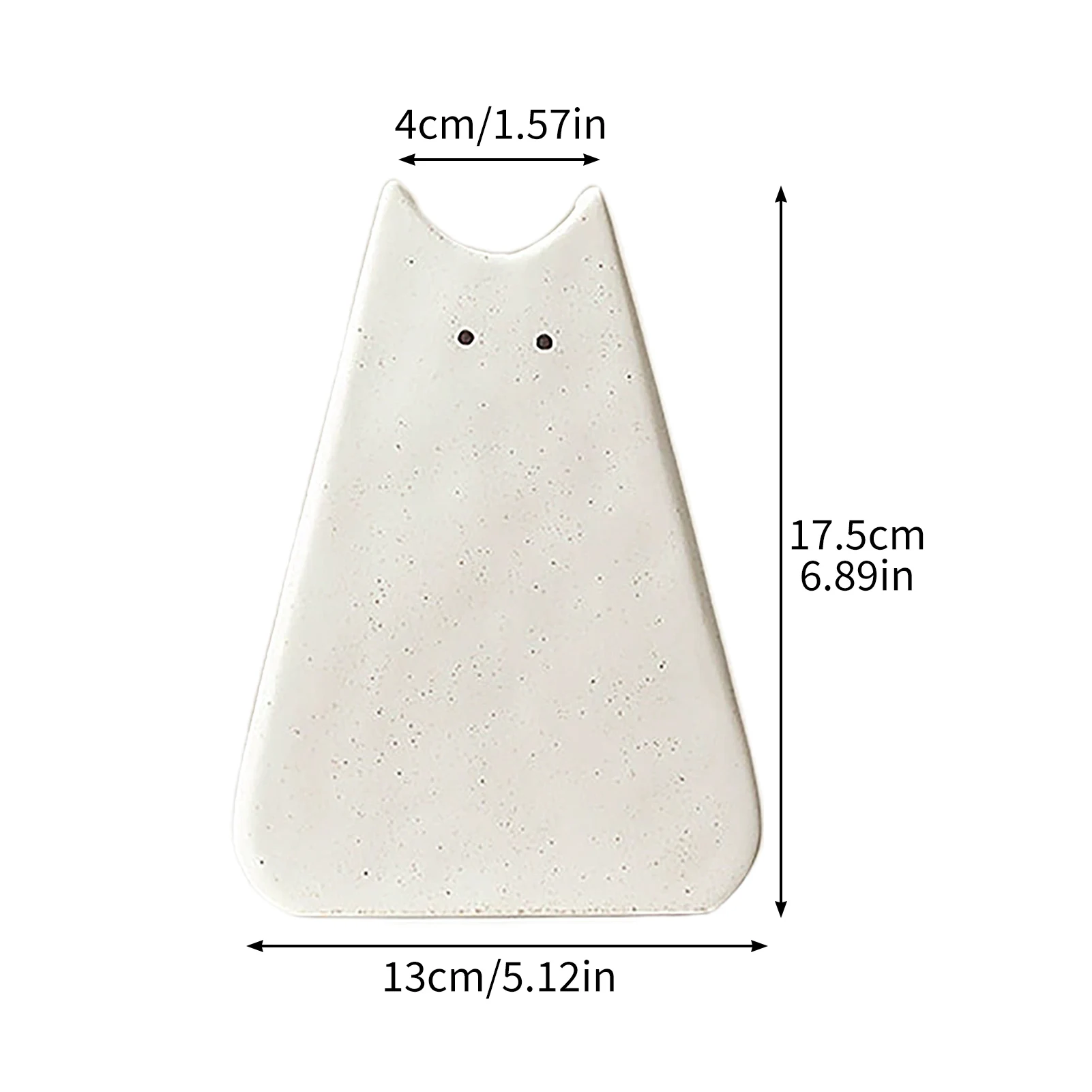 Cute Cat-Shaped Ceramic Vase, Decorative Flower Vase, Home Decor Vase for Fresh/Dried Flowers, for Dining Table & Living Room