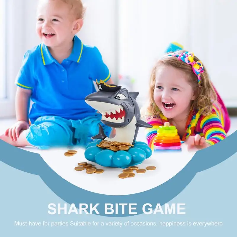 لعبة القرش لدغة المزحة العائلية، ألعاب تعليمية مضحكة، نشاط تنافسي لقضاء العطلات، تاريخ التجمع، نزهة ليلة عائلية #3