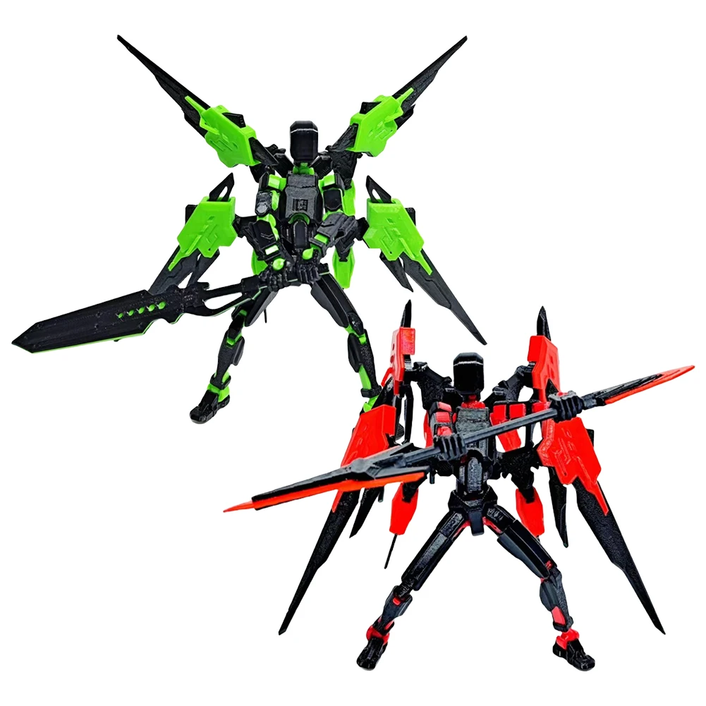 

13 3D Printed Action Figure Assembly Completed Multi-Jointed Action Figures Action Figures Toys Desk Decoration Gifts for Him