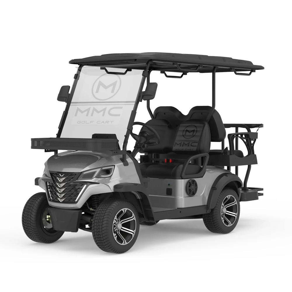 2024 Newest 72V Lithium Battery Solar 2Seaters 6 Seaters Off Road Electric Street Legal Golf Cart Buggy