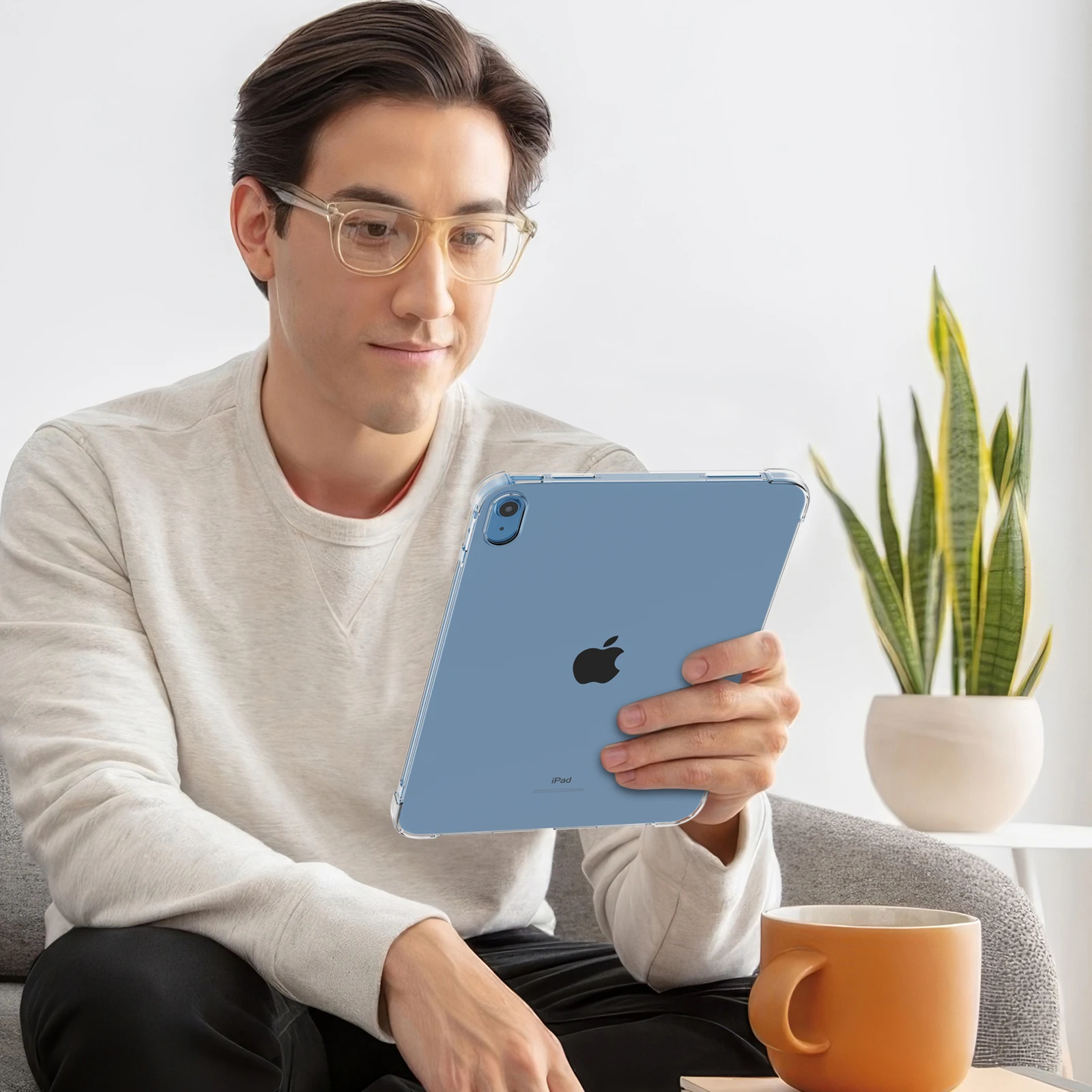 حافظة شفافة من مادة TPU لجهاز ipad (A16)11th gen 11-in 2025 حافظات ذكية غطاء حماية ناعم لجهاز iPad 10th Gen 10.9-in 2022 Shell #6