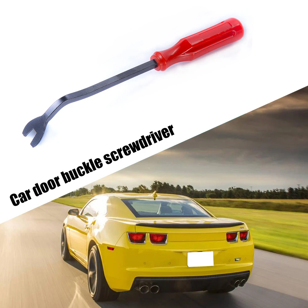 Auto Door Clip Panel Trim Removal Tool Kits Car Interior Plastic Clip Rubber Buckle Door Nail Disassembly Tool