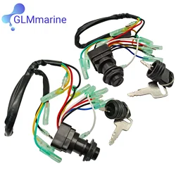 2 Set 703-82510-43 Ignition Switch Key Assy 703-82510 for YAMAHA Boat Outboard Engine Control Box 703-82510-43-00 703-82510-42