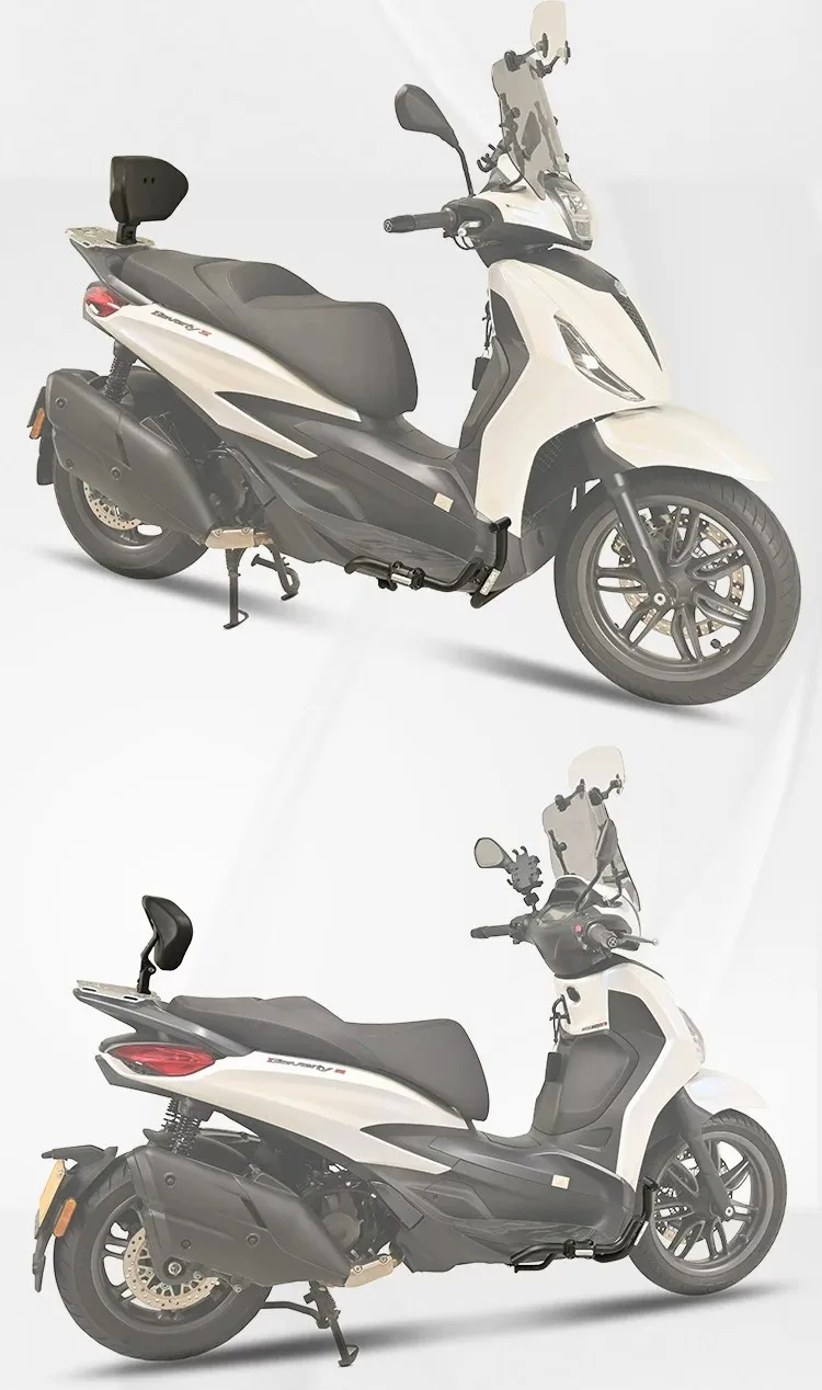 For Piaggio Beverly 400 Motorcycle Anti-fall Crash Bar Bumper Body Protection Scooter Modified Accessories
