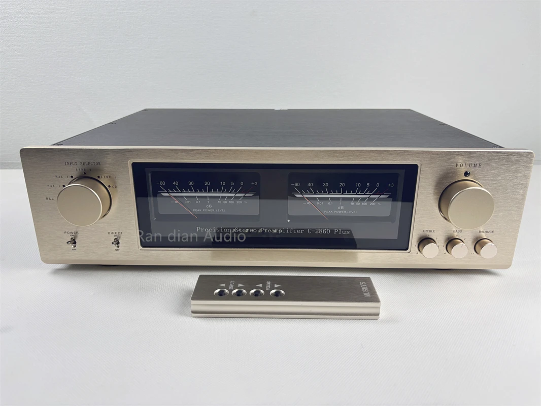 

High-end Preamplifier Reference Accuphase C-2860 Plus Fully Balanced Preamplifier HiFi Audiophile Preamplifier with Remote