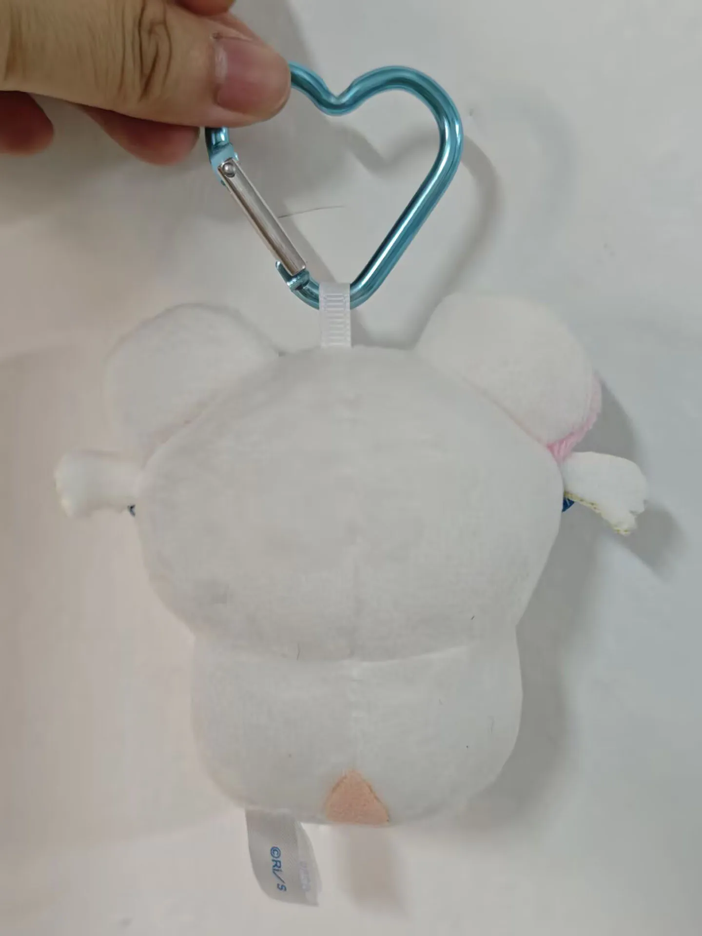 Leuke Hamtaro Bijou Hamster Mascotte Pluche Sleutelhangers Sleutelhanger Hart Clip Vrouwen Tas Sleutelhouder Hanger Kinderen Speelgoed Pop Meisjes Geschenken 10 cm