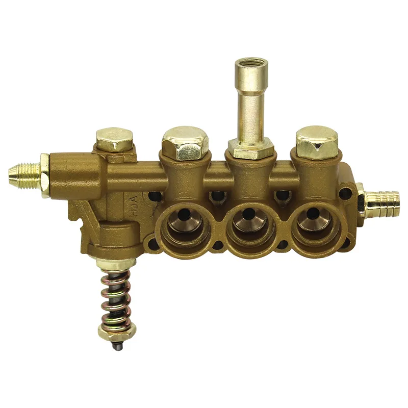 高圧洗浄機洗車機洗車ポンプヘッド修理部品 QL380 アルミブロック アルミポンプ本体アセンブリ