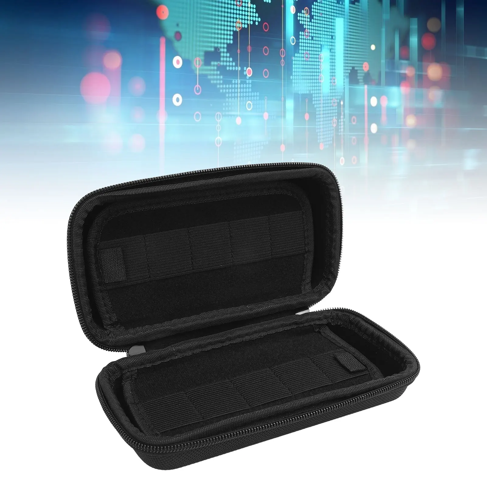 محرك فلاش USB حافظة مزدوجة سستة 20 فتحات الغبار برهان مقاومة للخدش العصي حامل ل محرك القفز محركات أقراص USB بطاقات التخزين #6