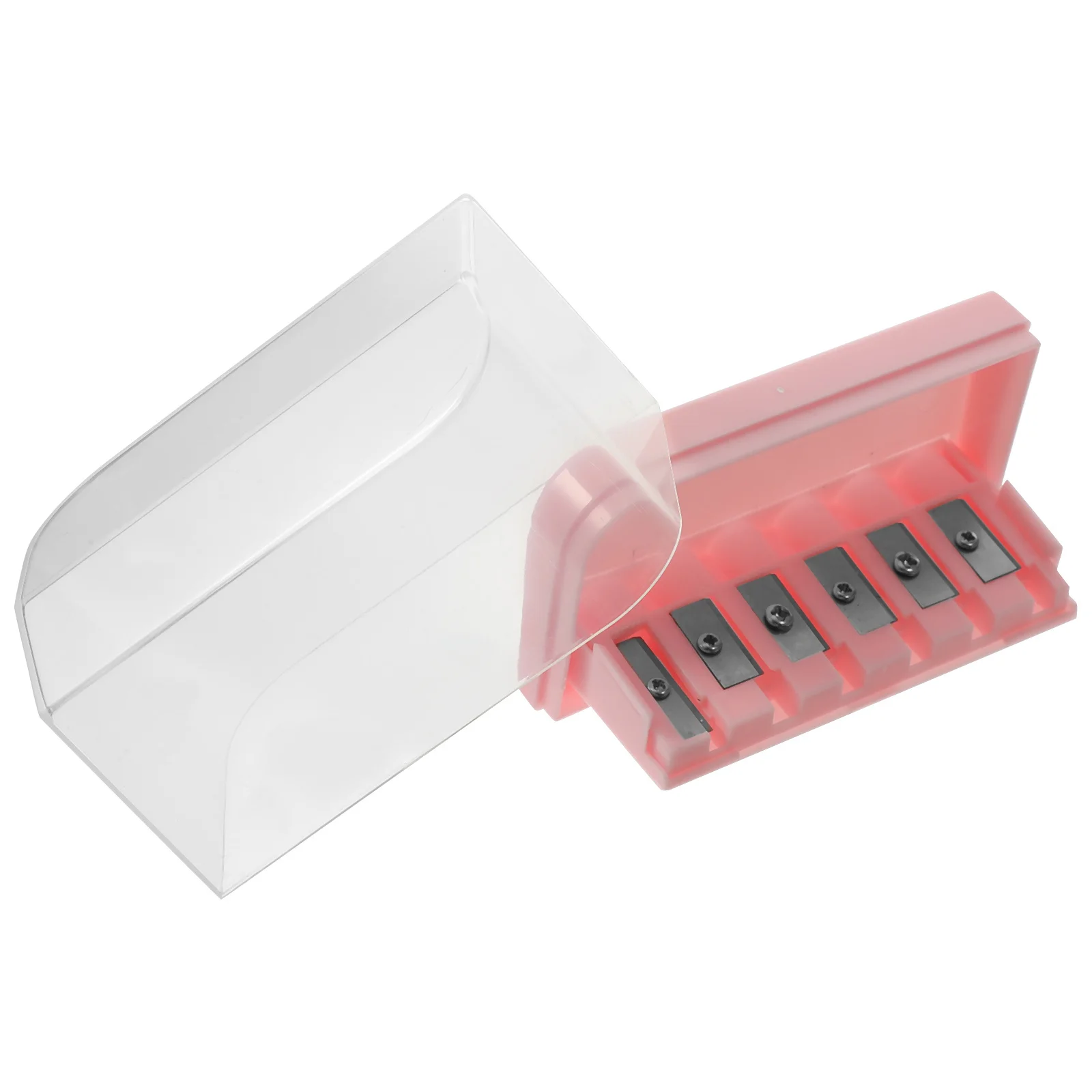 

6 Hole Pencil Sharpener Manual Handheld Sharpener for Students School Office Home Use Compact Portable Stationery Supplies