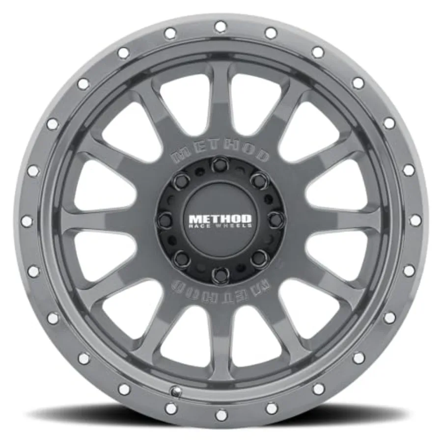 

MR605 NV 20x10 24mm Offset 8x6.5 121.3mm Centerbore Gloss Titanium Off-Road Performance Wheels
