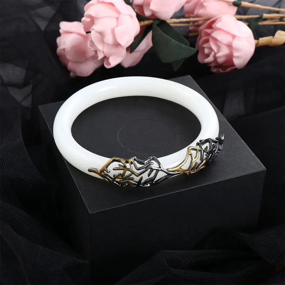 Hetian Stone Love Between Fairy and Devil For Girls Hand Jewerly Women Chinese Bracelets Moon Korean Bangles Wristbands