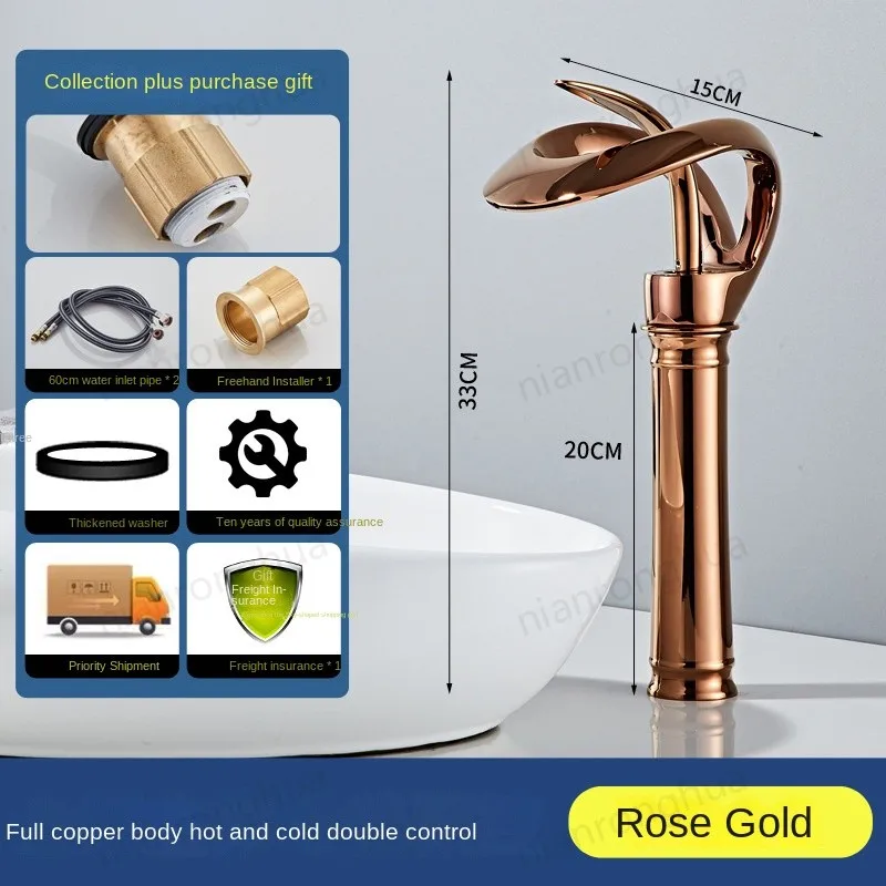 

Rose Gold White Silver Kitchen Bathroom Faucet Brush Two Function Gun Grey Handle Mixer Hot and Cold Water Taps Deck Faucet