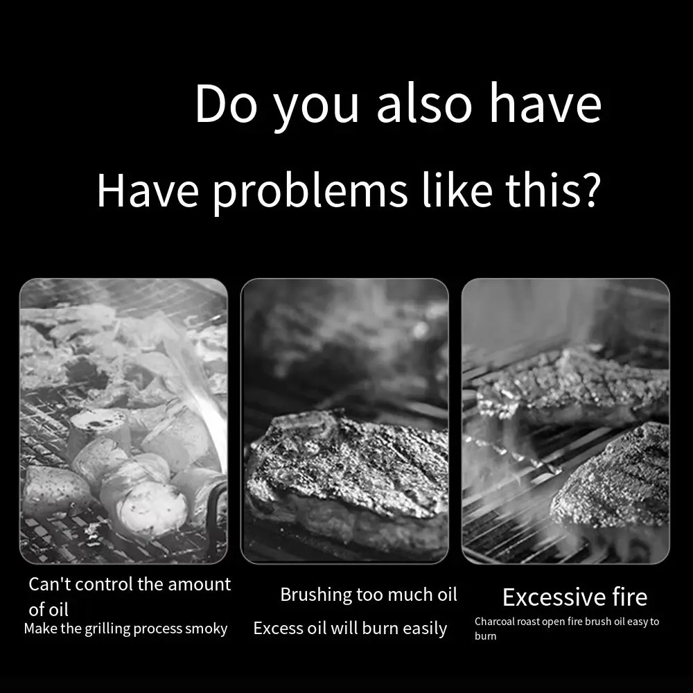 Botella de Spray para Aceite de 100 ml, Acero Inoxidable, Antiadherente, Pulverizador de Aceite de Oliva, a Prueba de Fugas, Fácil de Limpiar, Botella de Spray para Vinagre de Cocina