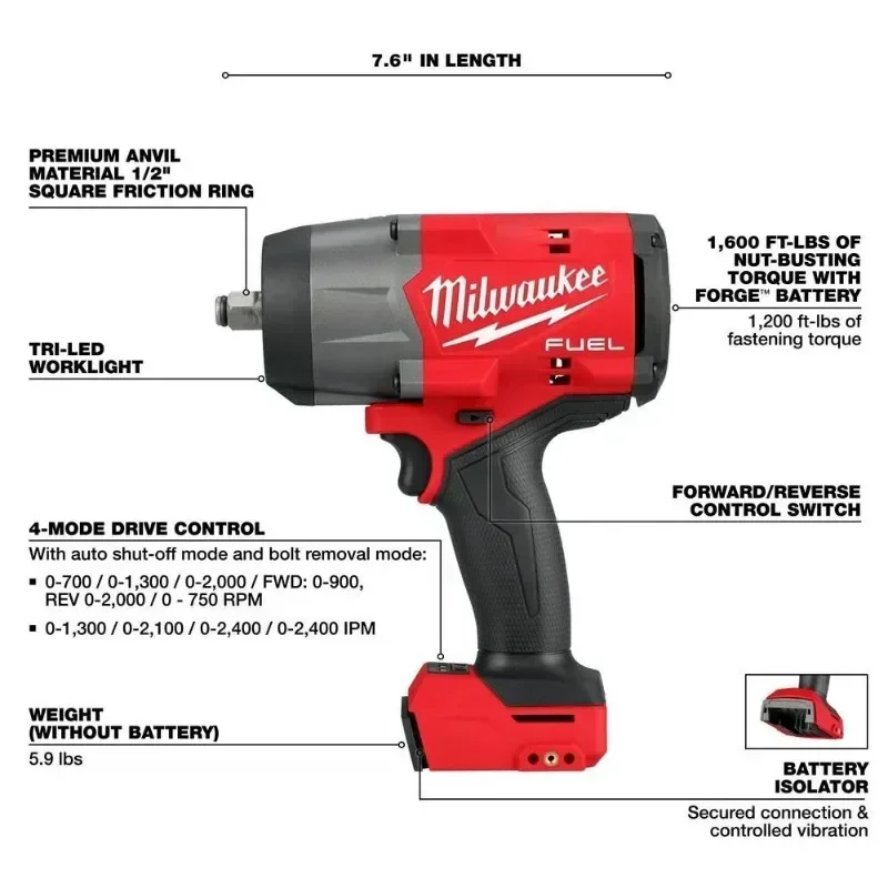 Milwaukee M18 FHIW2F12/2967 M18 FUEL™ 1/2