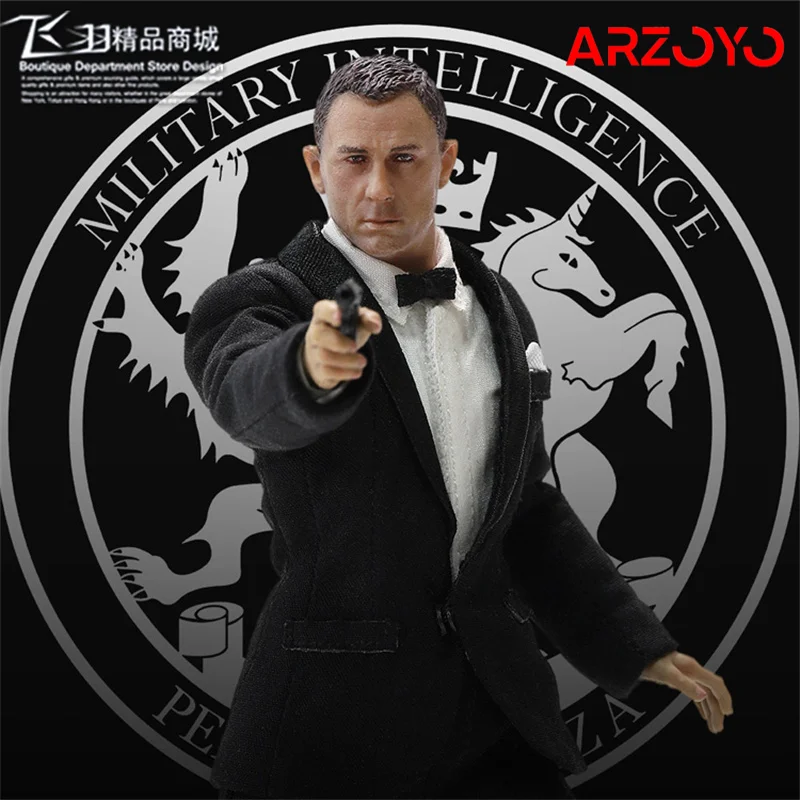 

DID XT80018 1/12 Scale MI6 Agent Jack Action Figure Suit Ver. Palm Hero Male Soldier Action Figure Full Set Collectible Model