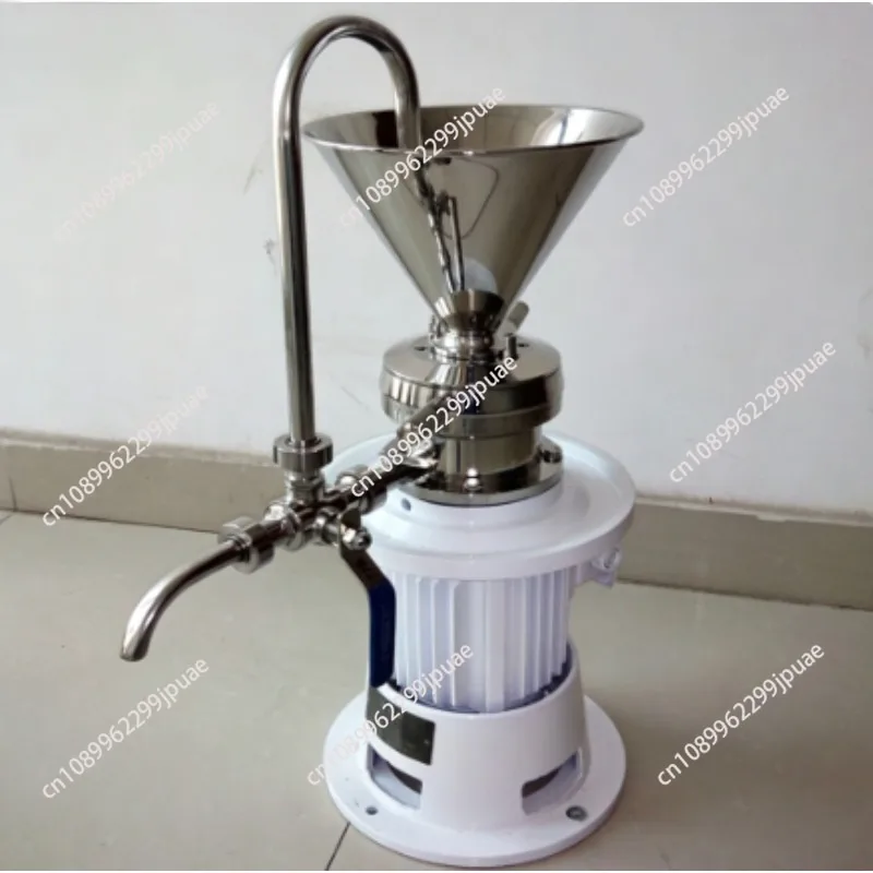 Vertical Sanitary Colloid Mill Liquid Superfine Grinding Emulsifying Machine For Beverage Food Processing