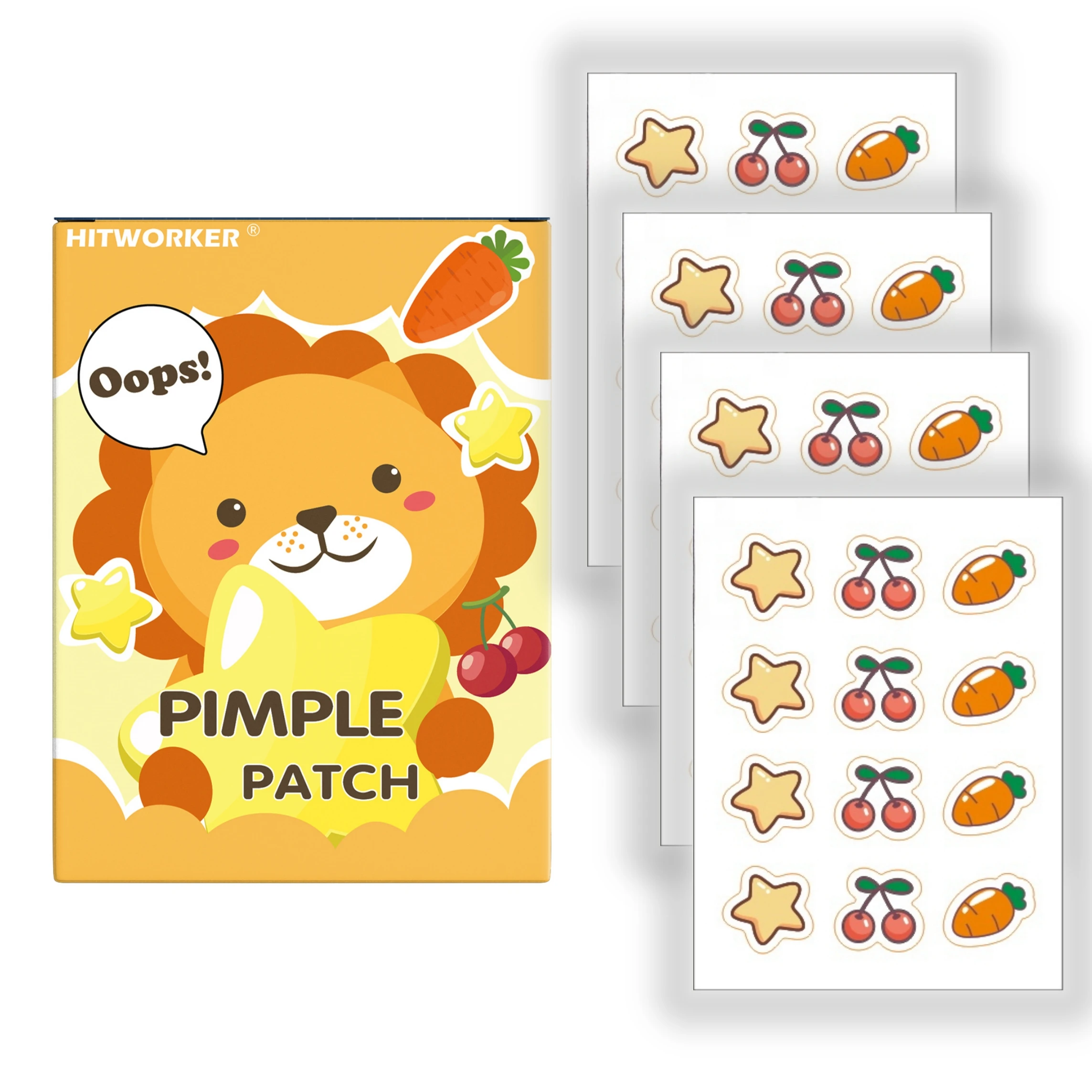 

48pcs Acne Stickers for Covering Pimples and Acne for Pimples and Scars Acne Pimple Stickers for Face and Skin