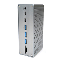 AT93-13 In 1 USB-C 3.0 Hub Docking Station Desktop Multi-Interface Expansion Dock With SD TF Card Reader And 100W PD Charging