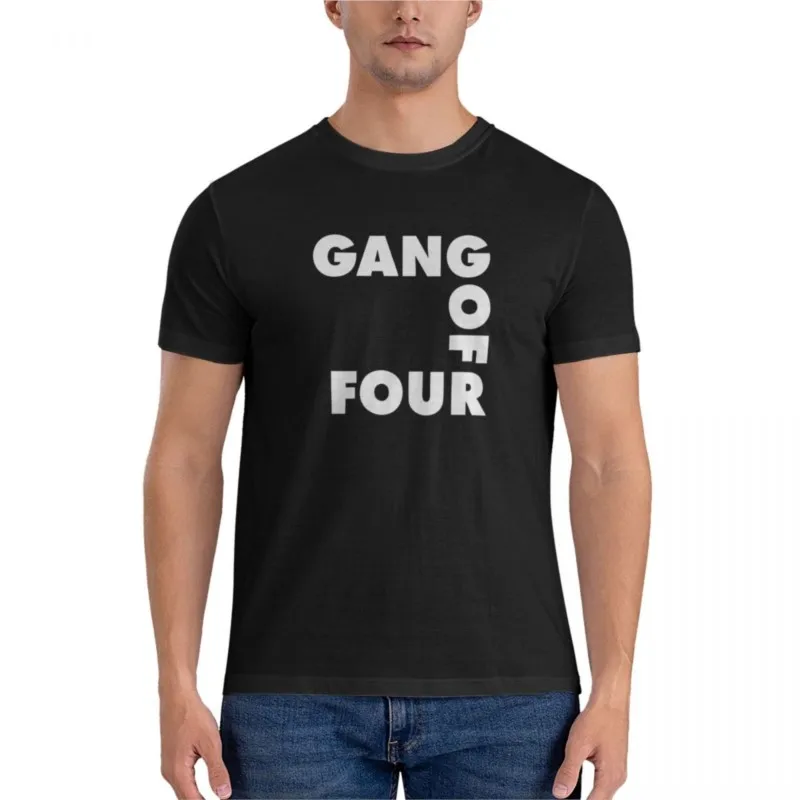 

brand men cotton t-shirt Gang of FourActive T-Shirt tshirts for men custom t shirts summer top