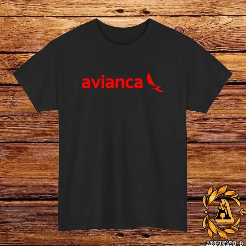New Avianca Airlines Logo T Shirt Black Grey White Navy Red Light Blue
