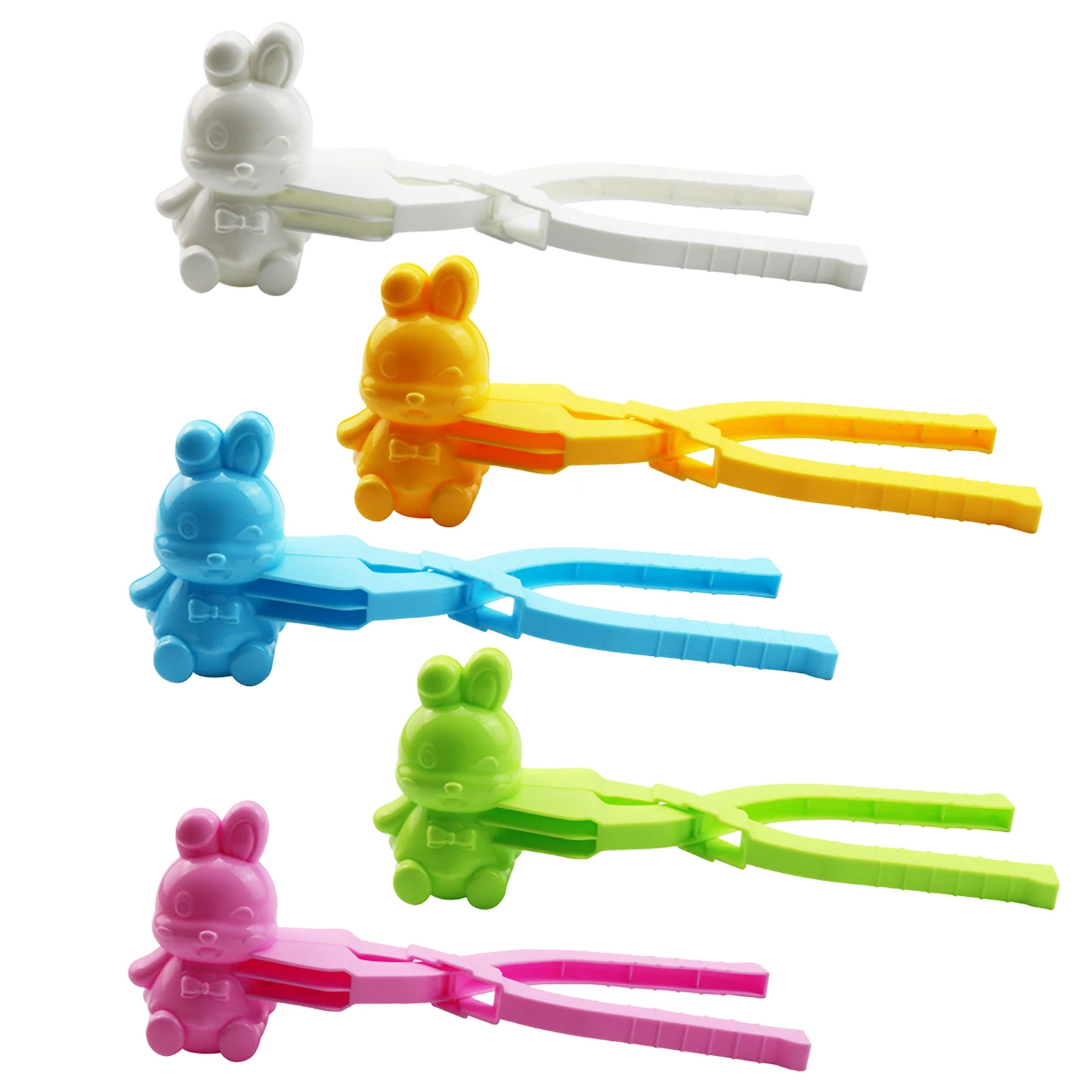 مشبك كرة الثلج مجرفة الثلج المشبك لعب الأطفال للجنسين آلة كرة الثلج لعبة لتقوم بها بنفسك أدوات قالب رمل الثلج في الهواء الطلق ملحقات لعب الثلج #6