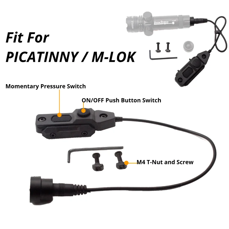 Extend Pressure Switch for Laser Sight Switch Only Accessary（Laser Sight Not Included）