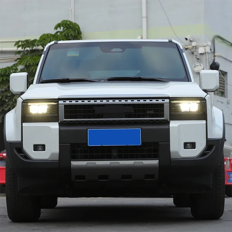 ABS لتويوتا لاند كروزر برادو 250 LC250 2024-2025 سيارة العلوي الذيل غطاء خفيف ملصق اكسسوارات السيارات الحماية الخارجية #5