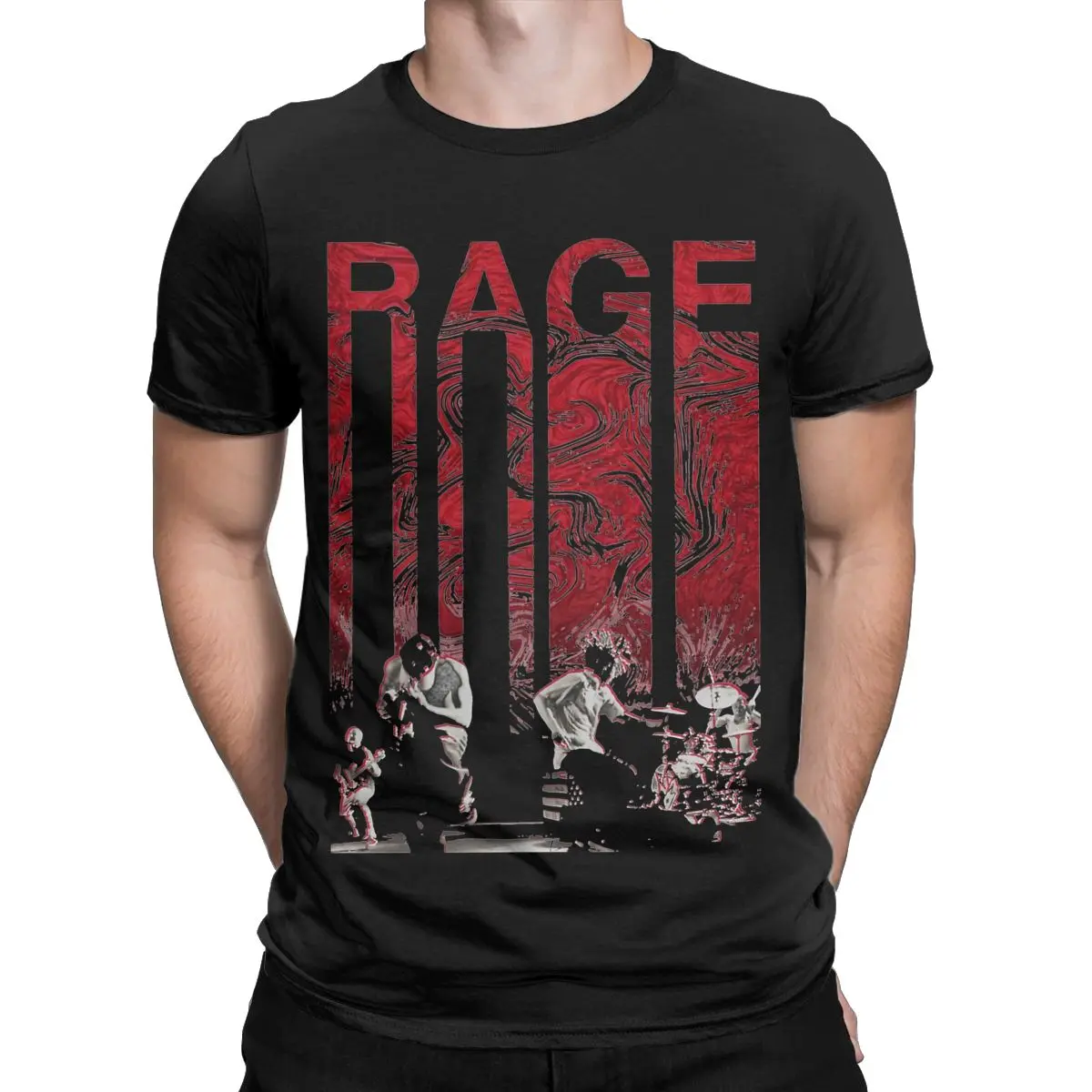 Men Women's Rage Against The Machine Who Laughs Last T-Shirts Apparel Novelty Cotton T Shirt Tee Clothing New Arrival