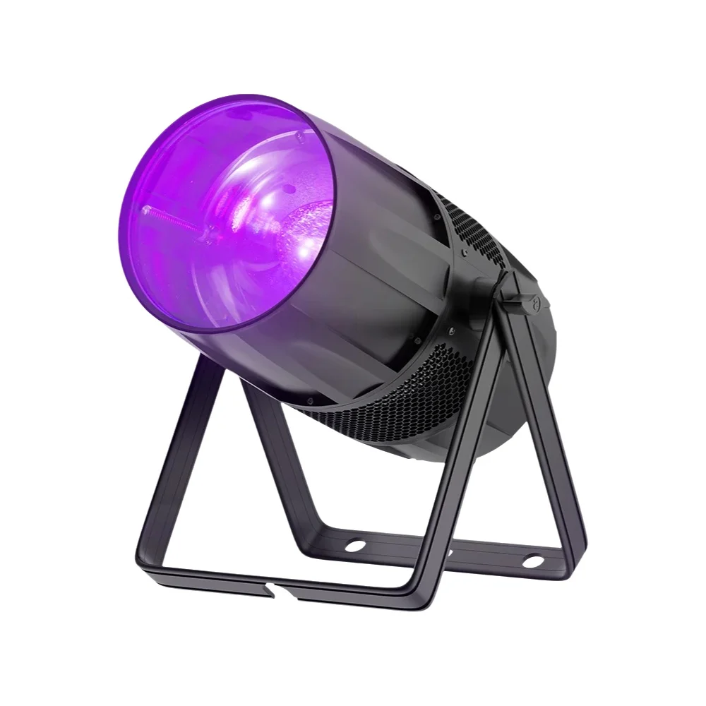 SHEHDS Wasserdichtes IP65 300W LED RGBW 4in1 Zoom&Wash COB Par-Licht mit geteilter Wärmeableitung für DJ, Disco, Hochzeit, Nachtclub, Theater