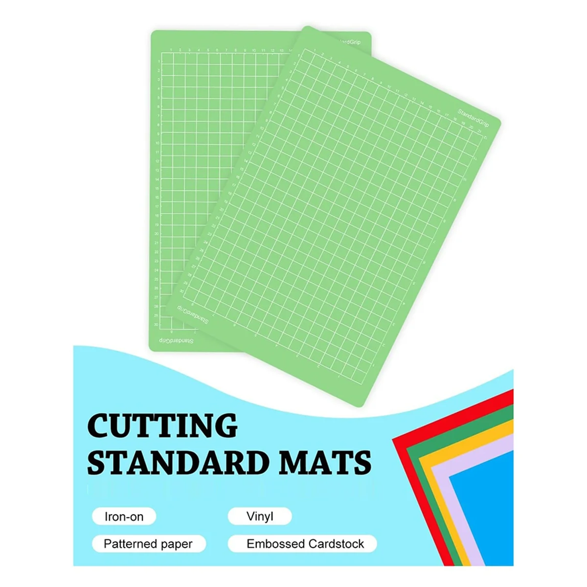 

AA98 Cutting Mat Compatible, Adhesive Sticky Non-Slip Cut Mats Replacement Accessories for Sewing Quilting and Craft B