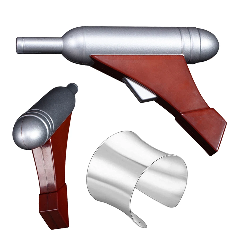 

Padme Pistol Gun Cosplay Amidala Weaponn Props Arm Ring Movie Space Battle Costume Accessories Halloween Adult Disguise Gifts