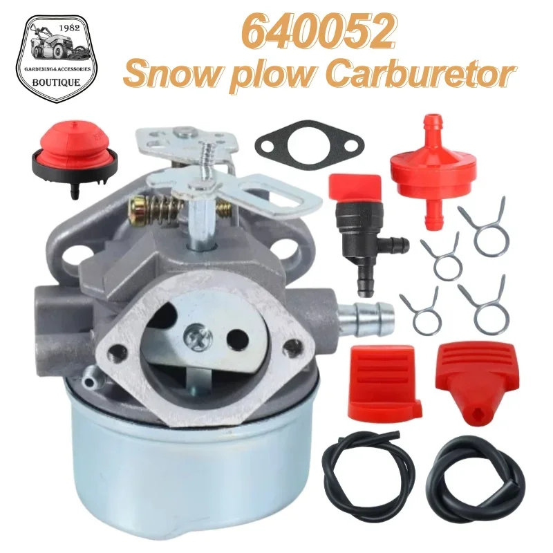 640052 Carburetor for Tecumseh HMSK80 HMSK90 for Snow Blower Generator Chipper Shredder 640054 640349 640058 Carb