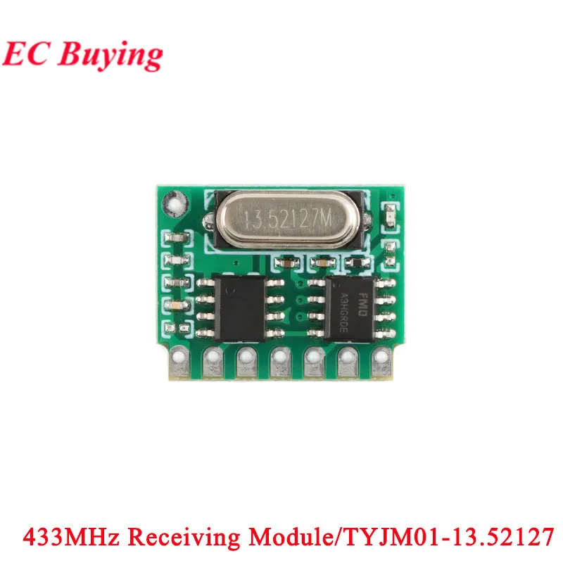 5Pcs/1pc 315MHz 433MHz Receiver Module Wireless Board PT2272 DIY Electronic ASK OOK TYJM01A-K PT2262 EV1527 SC5211 HS2240