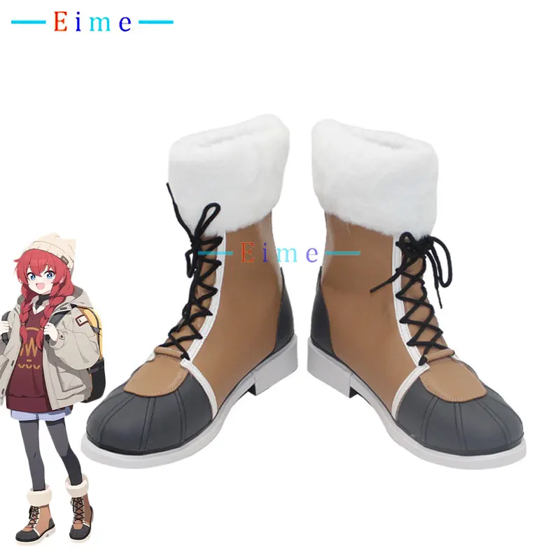 Maki Konuri Cosplay Shoes Game Blue Archive Cosplay Props Halloween Carnival Boots Anime PU Leather Shoes Custom Made