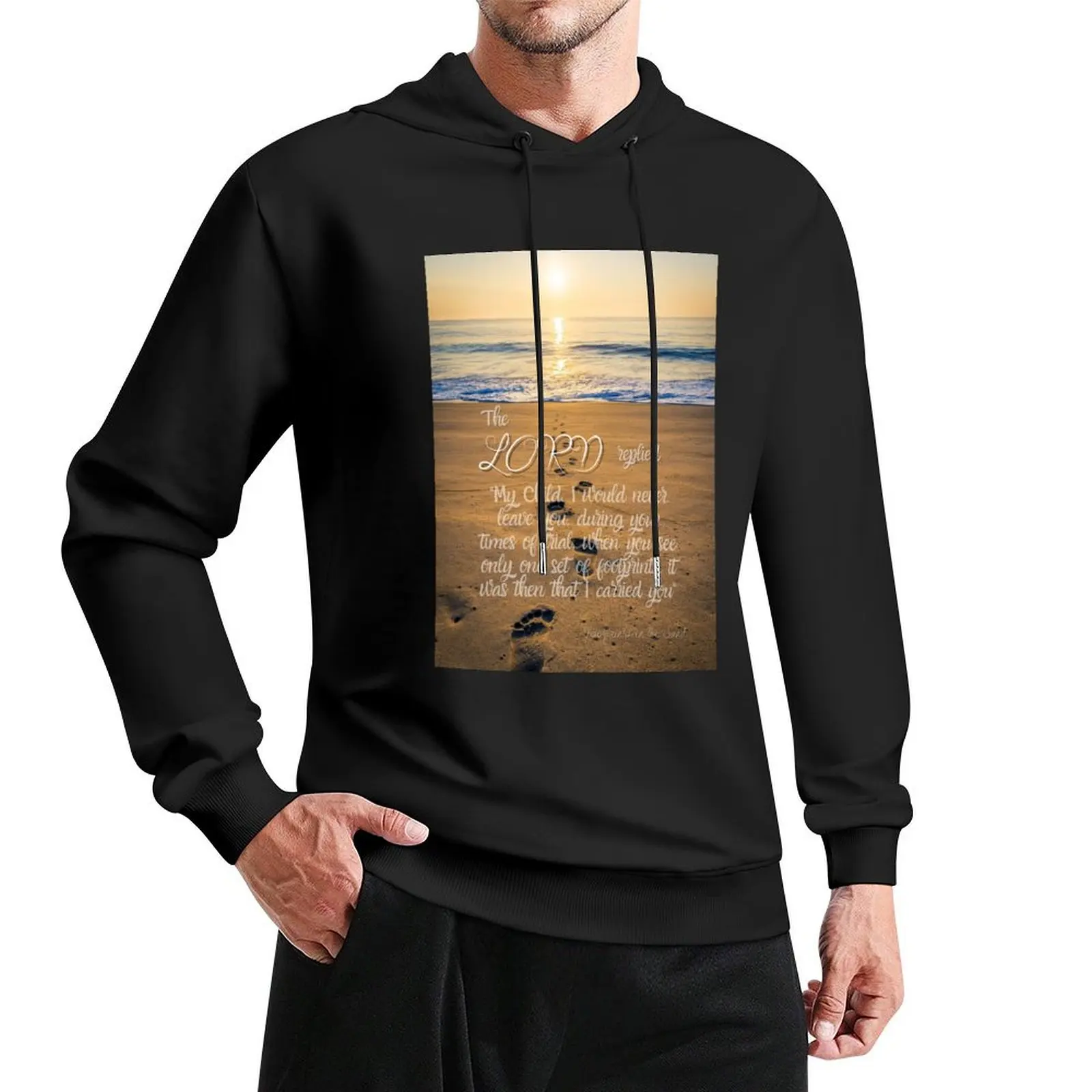 

It was then I carried you Pullover Hoodie men's coat new in hoodies & sweatshirts