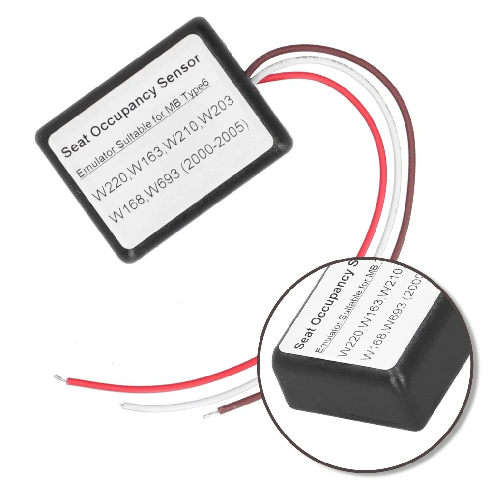 Enhancing Vehicle Safety Seat Occupancy Sensor Emulator Safety Sensor Robust ABS Material Simple Installation Process